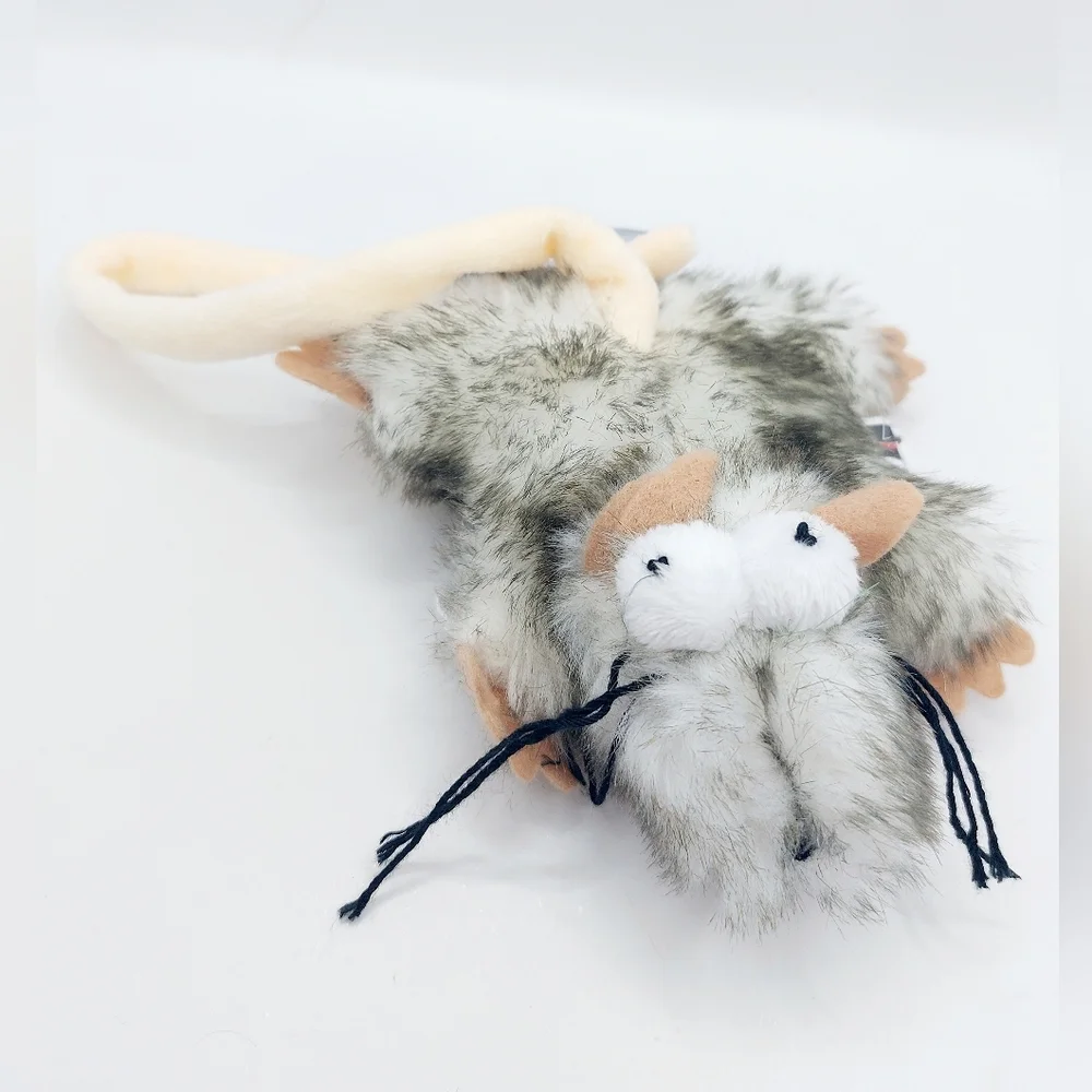 Combo Critter Frosted Rat with Catnip Pocket Realistic‎ Design